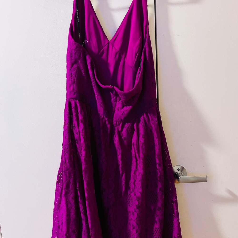 Burgundy Dress